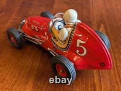 Vintage Yonezawa/tomy Special Racer #5 Tin Friction Made In Japan With Box Nos