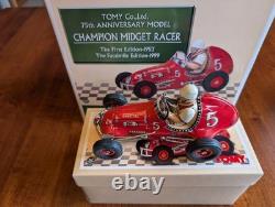 Vintage Yonezawa/tomy Special Racer #5 Tin Friction Made In Japan With Box Nos