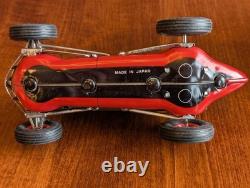 Vintage Yonezawa/tomy Special Racer #5 Tin Friction Made In Japan With Box Nos