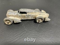 Vintage antique pot metal/aluminum art deco speedster racer streamline toy car
