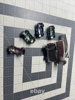 Vintage barclay Toy Car Hauler Very Rare All Original Paint pressed steel toys