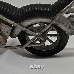 Vintage bike Model MOTORCYCLE HARLEY DAVIDSON tin toy tinplate car handmade