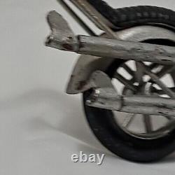 Vintage bike Model MOTORCYCLE HARLEY DAVIDSON tin toy tinplate car handmade