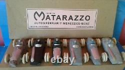 Vintage difficult matarazzo lot 6 car race. Mercedes benz and ferrari and box