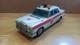 Vintage retro car litho tin toys. Ambulance Mercedes Benz car tin friction Japan