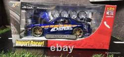 Vntg 2003 Jada Import Racer Mazda RX-7 Apex 124 Diecast Blue Rare Car NISB