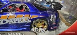 Vntg 2003 Jada Import Racer Mazda RX-7 Apex 124 Diecast Blue Rare Car NISB Vntg 2003 Jada Import Racer Mazda RX-7 Apex 124 Diecast Blue Rare Car NISB
