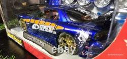 Vntg 2003 Jada Import Racer Mazda RX-7 Apex 124 Diecast Blue Rare Car NISB