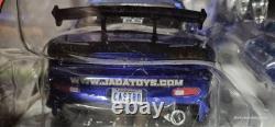 Vntg 2003 Jada Import Racer Mazda RX-7 Apex 124 Diecast Blue Rare Car NISB