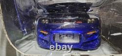 Vntg 2003 Jada Import Racer Mazda RX-7 Apex 124 Diecast Blue Rare Car NISB