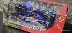 Vntg 2003 Jada Import Racer Mazda RX-7 Apex 124 Diecast Blue Rare Car NISB