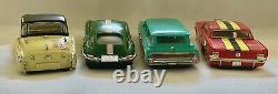 Vntg Toy Race Car Slot Collection Electric Mustang Jaguar Triumph Ford Gift Idea