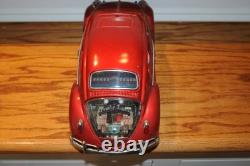 Volkswagen Sedan 4084 King Size Bandai battery operated Antique Tin Car Japan VW