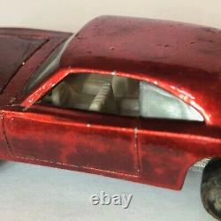 Vtg 1.64 Mattel Hot Wheelscustom Red Dodge Charger 1968 Redlinediecast Toy Car