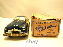 Vtg 1950's Toy Friction Family Woody Car Walt Reach Courtland Camden NJ + Box