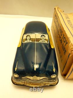 Vtg 1950's Toy Friction Family Woody Car Walt Reach Courtland Camden NJ + Box