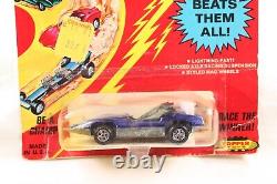 Vtg 1960's Johnny Lightning The Challengers Purple Spoiler Blister Pack Carded