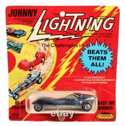 Vtg 1960's Johnny Lightning The Challengers Stiletto Blue Blister Pack Carded