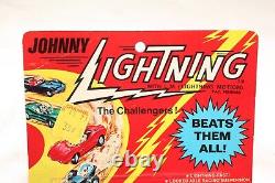 Vtg 1960's Johnny Lightning The Challengers Stiletto Blue Blister Pack Carded