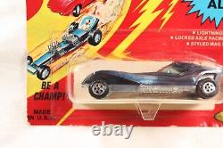 Vtg 1960's Johnny Lightning The Challengers Stiletto Blue Blister Pack Carded