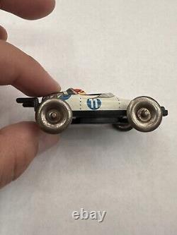 Vtg 1960s Tin Litho Race Car Toy West Germany