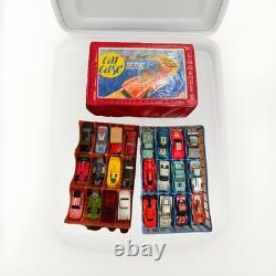 Vtg 1970s Matchbox Travel Case Bundle Pack Vtg Cars Rare Time Capsule Hot wheels