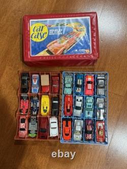 Vtg 1970s Matchbox Travel Case Bundle Pack Vtg Cars Rare Time Capsule Hot wheels