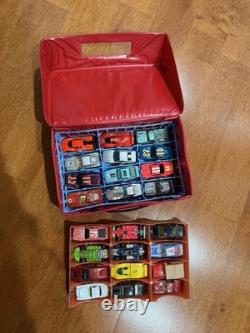 Vtg 1970s Matchbox Travel Case Bundle Pack Vtg Cars Rare Time Capsule Hot wheels