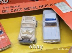 Vtg 1981 ERTL Dukes Of Hazzard Toy Cars TV 1/64 Die Cast 4 pack Set Orig Box