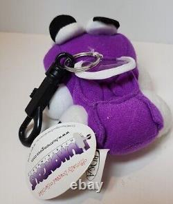 Vtg 1998 Putt Putt Purple Car Plush Keychain Humongous Entertainment BD&A