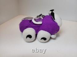 Vtg 1998 Putt Putt Purple Car Plush Keychain Humongous Entertainment BD&A