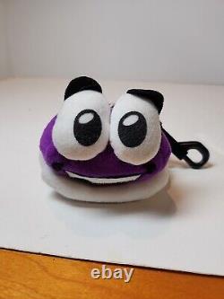 Vtg 1998 Putt Putt Purple Car Plush Keychain Humongous Entertainment BD&A