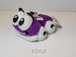 Vtg 1998 Putt Putt Purple Car Plush Keychain Humongous Entertainment BD&A