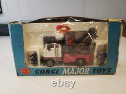 Vtg Corgi Major Toys Holmes Wrecker 1142 Mini Car Tow Truck Ford