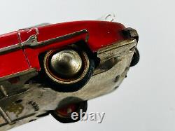 Vtg DISTLER-PACKARD tin car toy wind up Schuco Germany US Area with KEY repair