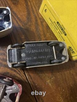 Vtg Dinky Toys 40e/153 1948 Trade Box Of 6 Standard Vanguard Saloons Cars #50094