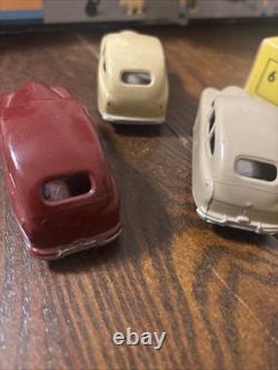 Vtg Dinky Toys 40e/153 1948 Trade Box Of 6 Standard Vanguard Saloons Cars #50094