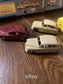 Vtg Dinky Toys 40e/153 1948 Trade Box Of 6 Standard Vanguard Saloons Cars #50094