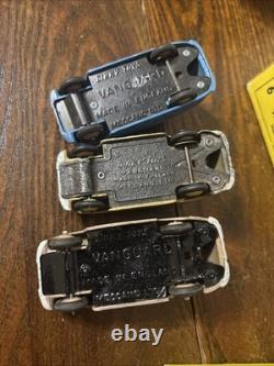 Vtg Dinky Toys 40e/153 1948 Trade Box Of 6 Standard Vanguard Saloons Cars #50094