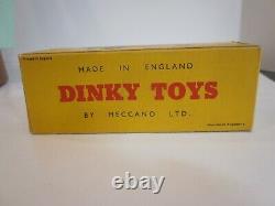 Vtg Dinky Toys Diecast Yellow Jaguar Xk120 Coupe No. 157 With Original Box