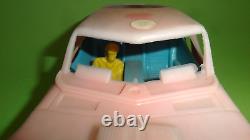 Vtg GREEK TOYS CORVETTE SPORT PLASTIC CAR with DRIVER GREECE 1970's RARE