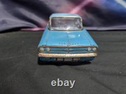 Vtg Japan Alps 1960 Chevrolet Impala SS Coupe Friction tin Toy Car Metal 1959