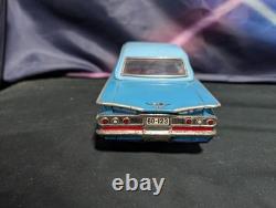 Vtg Japan Alps 1960 Chevrolet Impala SS Coupe Friction tin Toy Car Metal 1959