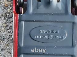 Vtg Japan Japanese Bandai Chevrolet Red Impala SS Chevy Tin Toy Friction Car