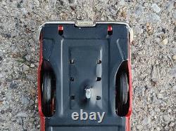 Vtg Japan Japanese Bandai Chevrolet Red Impala SS Chevy Tin Toy Friction Car