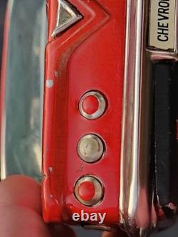 Vtg Japan Japanese Bandai Chevrolet Red Impala SS Chevy Tin Toy Friction Car Vtg Japan Japanese Bandai Chevrolet Red Impala SS Chevy Tin Toy Friction Car