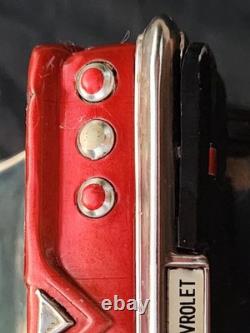 Vtg Japan Japanese Bandai Chevrolet Red Impala SS Chevy Tin Toy Friction Car Vtg Japan Japanese Bandai Chevrolet Red Impala SS Chevy Tin Toy Friction Car