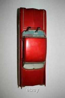 Vtg Japan YONEZAWA CADILLAC FRICTION CAR ORIG/BOX Tin Litho Toy Car