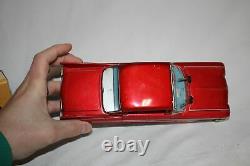 Vtg Japan YONEZAWA CADILLAC FRICTION CAR ORIG/BOX Tin Litho Toy Car Minty