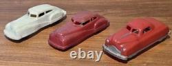 Vtg Lot Of 12 Toy Car Auburn Tootsietoy Midgetoy Manoil Die Cast Rubber Plastic